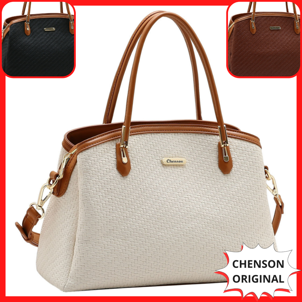 Bolsa Feminina Média Transversal Tiracolo Mão Ombro Chenson Original Trabalhar Casual Kline 3485662