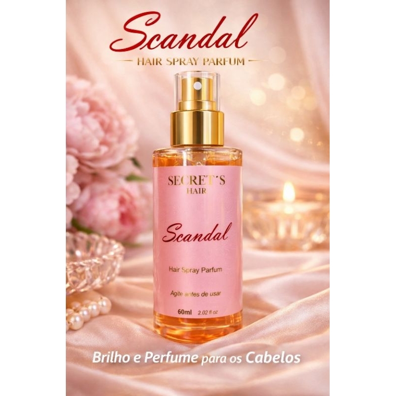 Perfume para Cabelo Scandal 60 ML em Oferta na Shopee