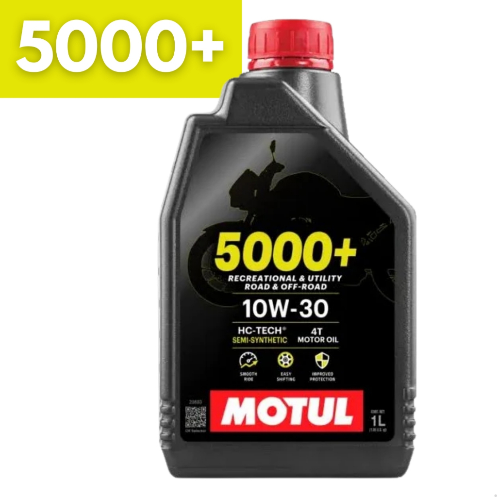 Óleo Motul 5000+ 10w30 4T 1L Semissintético Para Motor