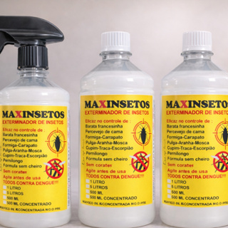 3  Mata Percevejo de Cama 500ml (C/ BORRIFADOR) sem cheiro forte efeito rápido livre -se desses insetos definitivamente! em Oferta na Shopee