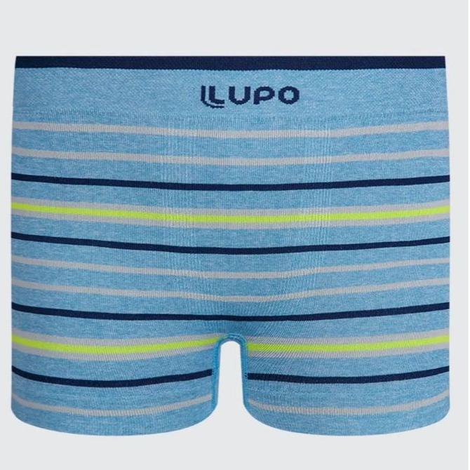 Cueca Boxer Infantil Listrada (00137-032) Sem Costura