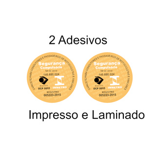 2 adesivos Para Capacete Amarelinho/amarelo Obrigatório em Oferta na Shopee
