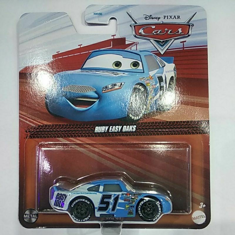 Miniatura Disney Cars Ruby Easy Oaks 1:55 Mattel