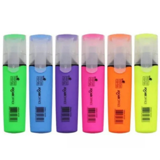 Estojo 6 Marca Texto Neon Fever Jocar Office Cores Vibrantes Escritorio Escolar em Oferta na Shopee