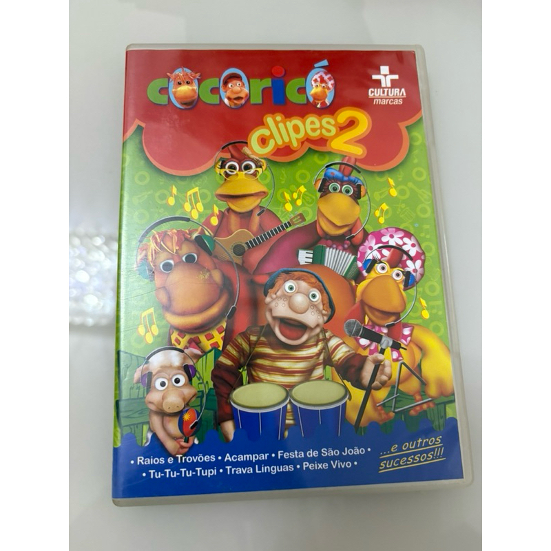 Dvd Cocoricó - Clipes Musicais 2