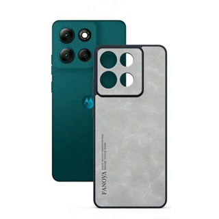 Capa Capinha De Couro De Luxo Anti Impacto P/Motorola MOTO EDGE 60/60 FUSION/G05/G15/G17/G35/G75/G56/G86 em Oferta na Shopee
