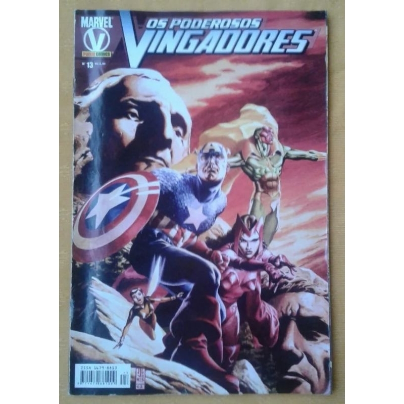Os Poderosos Vingadores /Panini - Nº 13 - Zona Vermelha