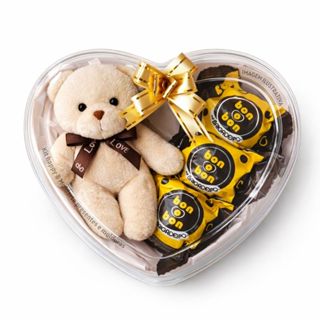 Coração Com chocolate 3 Bombons + Chaveiro Lembrancinha para Páscoa, Dia das Mães e Namorados em Oferta na Shopee