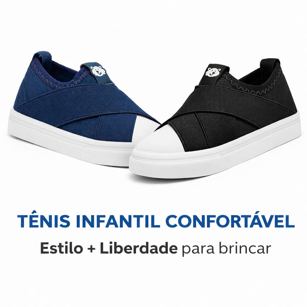 Tênis Infantil Masculino Calce Facil Funfy Kids Para Menino  220 Leve, Lindo e Confortável em Oferta na Shopee
