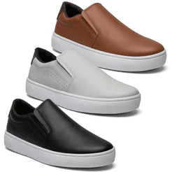 Kit 3 Pares de Tênis Masculino Slip On Star Fox