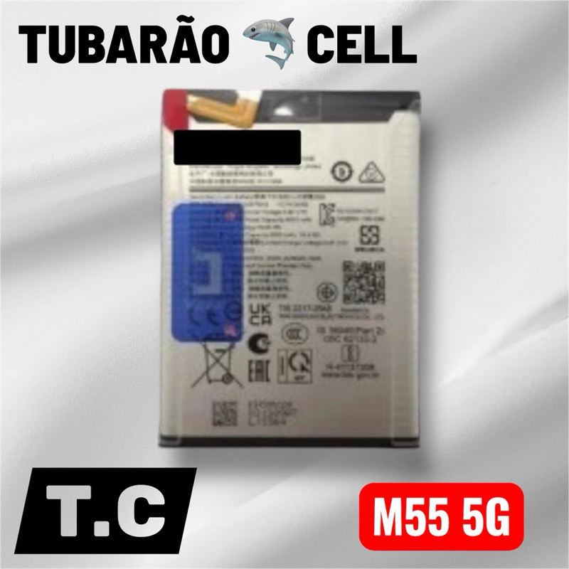 BAT COMPATIVEL M55 5G (ORG)  NOVA COM GARANTIA 90 DIAS