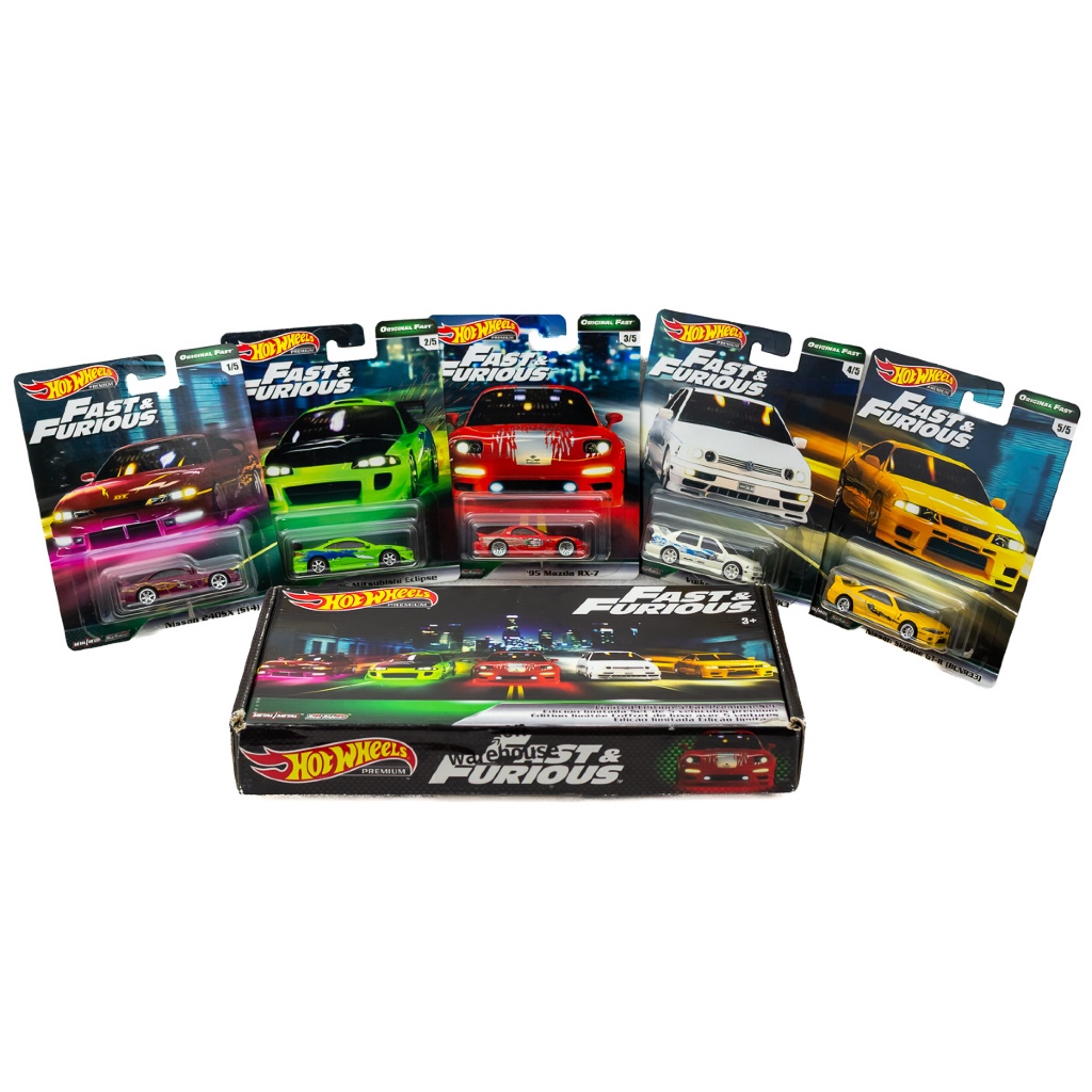 Hot Wheels Fast & Furious Limited Edition Premium + Caixa Raridade