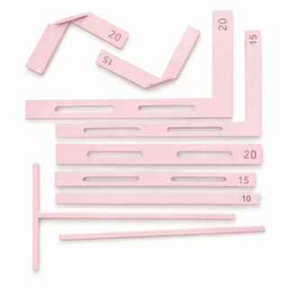 Kit de Réguas para Encadernação Profissional Premium | Alinhamento Preciso para Encadernação em Oferta na Shopee