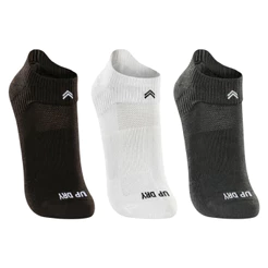 Kit 3 Pares Meia Cano Curto Invisível Up Performance Dry Tecido Ventilado Corrida Treino Academia
