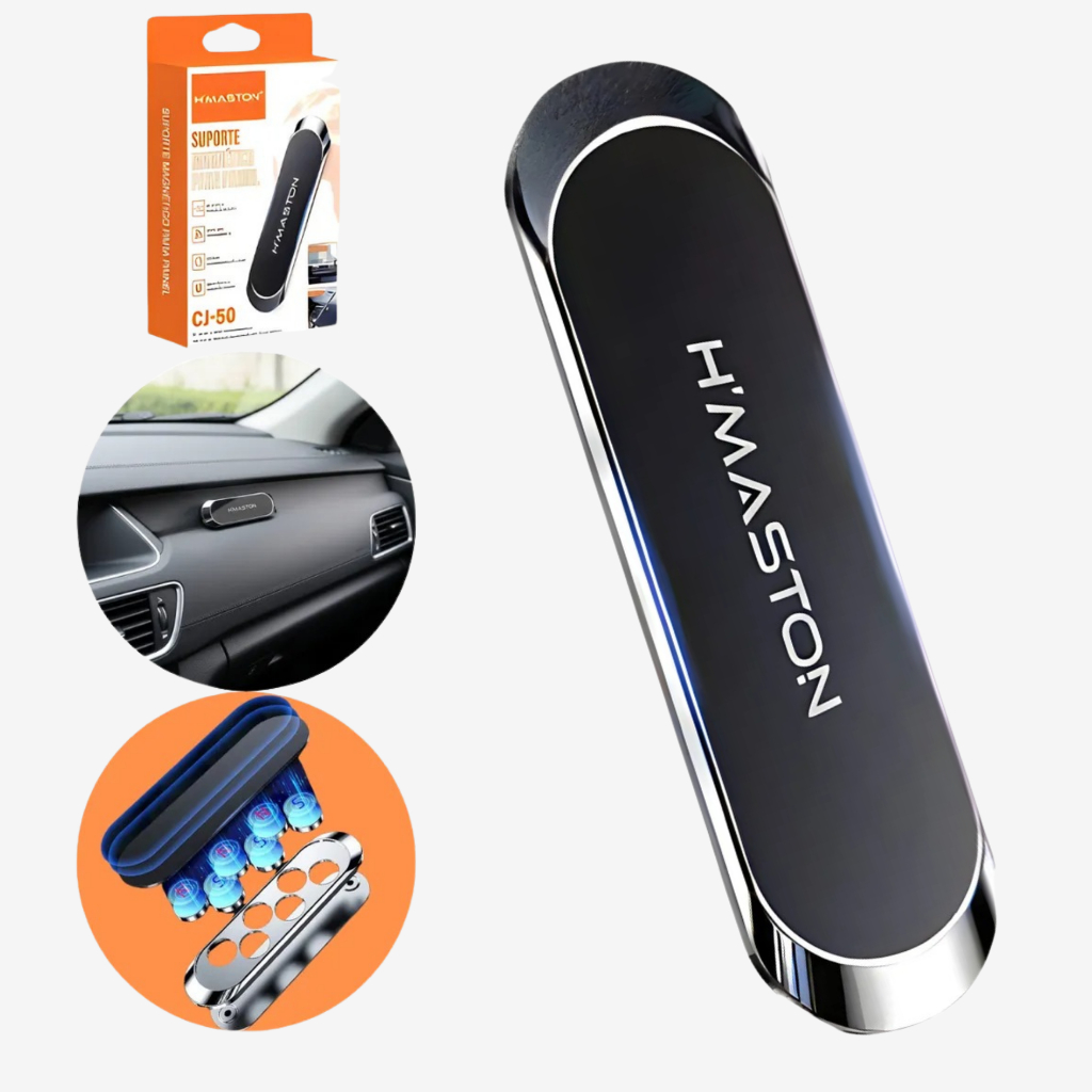 Suporte Magnético para Celular com imã Forte Para Carro 360 Graus – CJ-50
