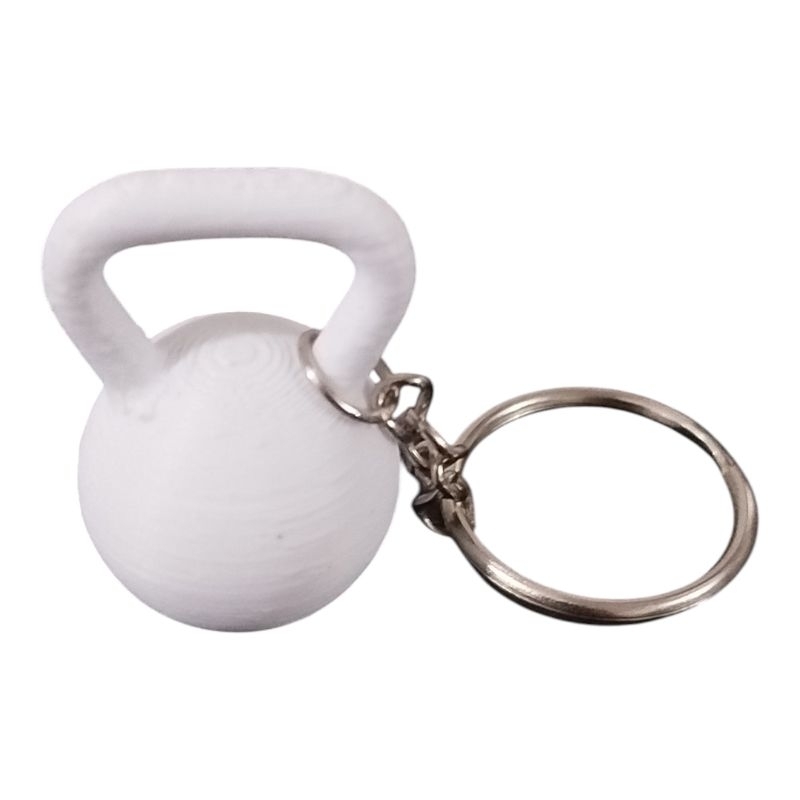 Chaveiro Kettlebell 3D - O Acessório Raiz para o seu Treino