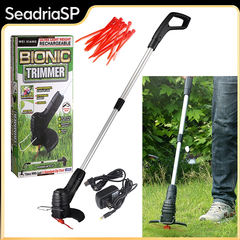 Cortador De Grama Elétrico Sem Fio Portátil Recarregável