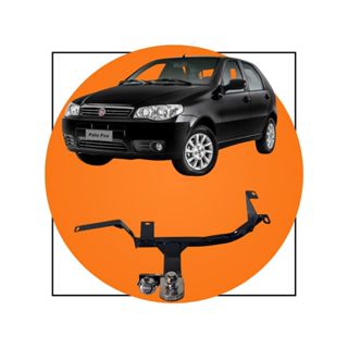 Engate Reboque Reforcel Fixo 500Kg Palio Fire Economy Elx 2004 Até 2019 em Oferta na Shopee
