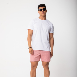 Camisa Masculina Lisa Básica 100% Algodão Premium Slim Dia a dia Camiseta Casual Dia a DIa em Oferta na Shopee