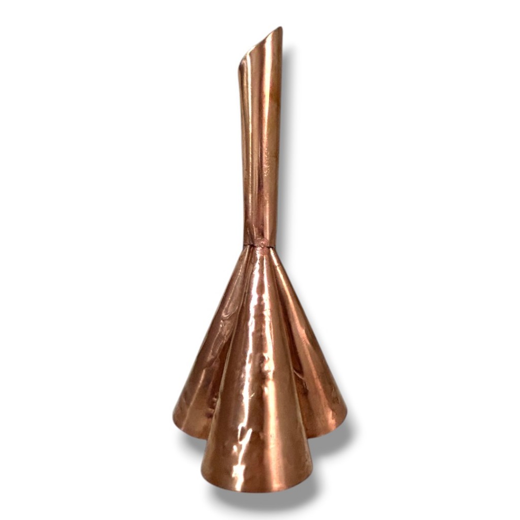 Adja Cobre 3 Bocas 24cm Umbanda Candomblé
