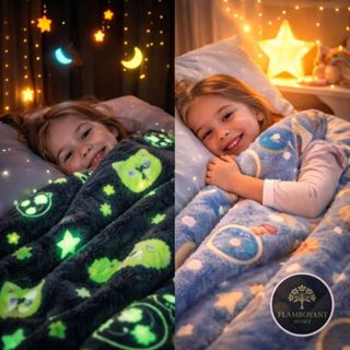 Cobertor Manta Neon Infantil Brilha no Escuro 2,00x1,80 Antialérgico Varias Estampas em Oferta na Shopee
