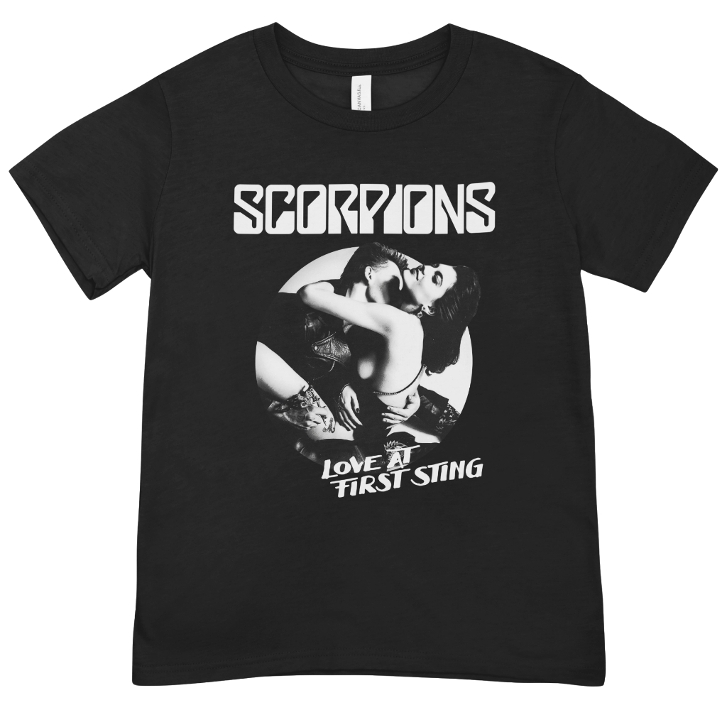 Camiseta Scorpions - Love at First Sting | 100% Algodão Premium