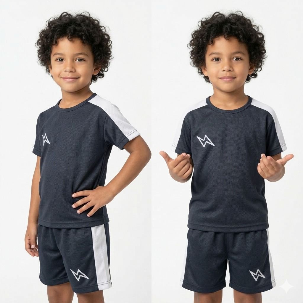 Conjunto Infantil masculino bermuda e camisa