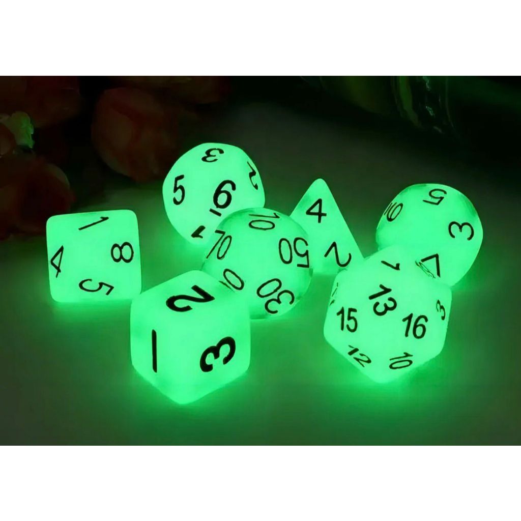 Jogo Kit 7 Dados D4 D6 D8 D10 D10% D12 D20 RPG Dungeons And Dragons D&D De Mesa Tabuleiro Perolados Conjunto Poliédricos