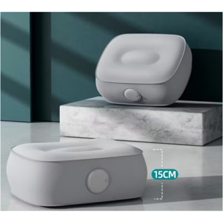 Almofada Inflável de Viagem Pés Ultraleve Portátil Quadrado para Acampamento Avião ou Carro em Oferta na Shopee