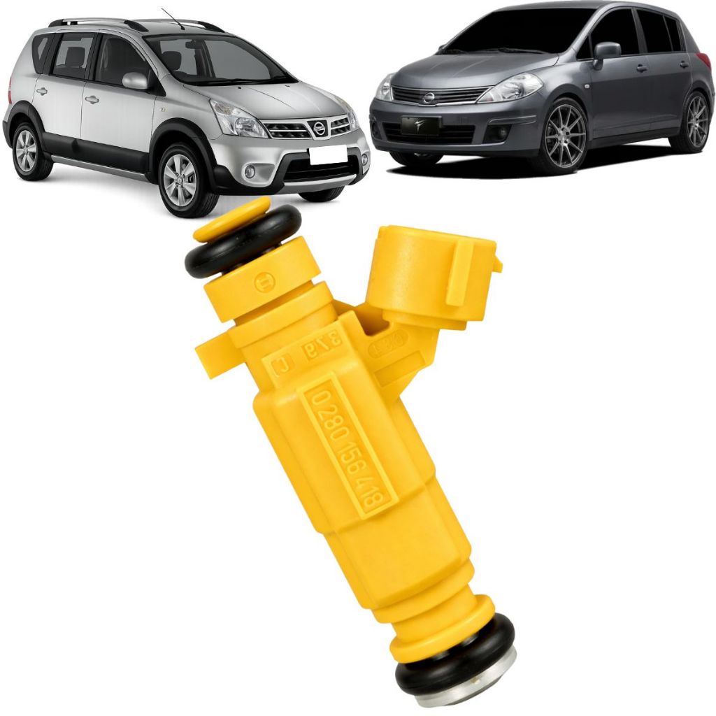 Bico Injetor Tiida Livina Grand Livina 1.6 1.8 16v 2009 a 2014 0280156418