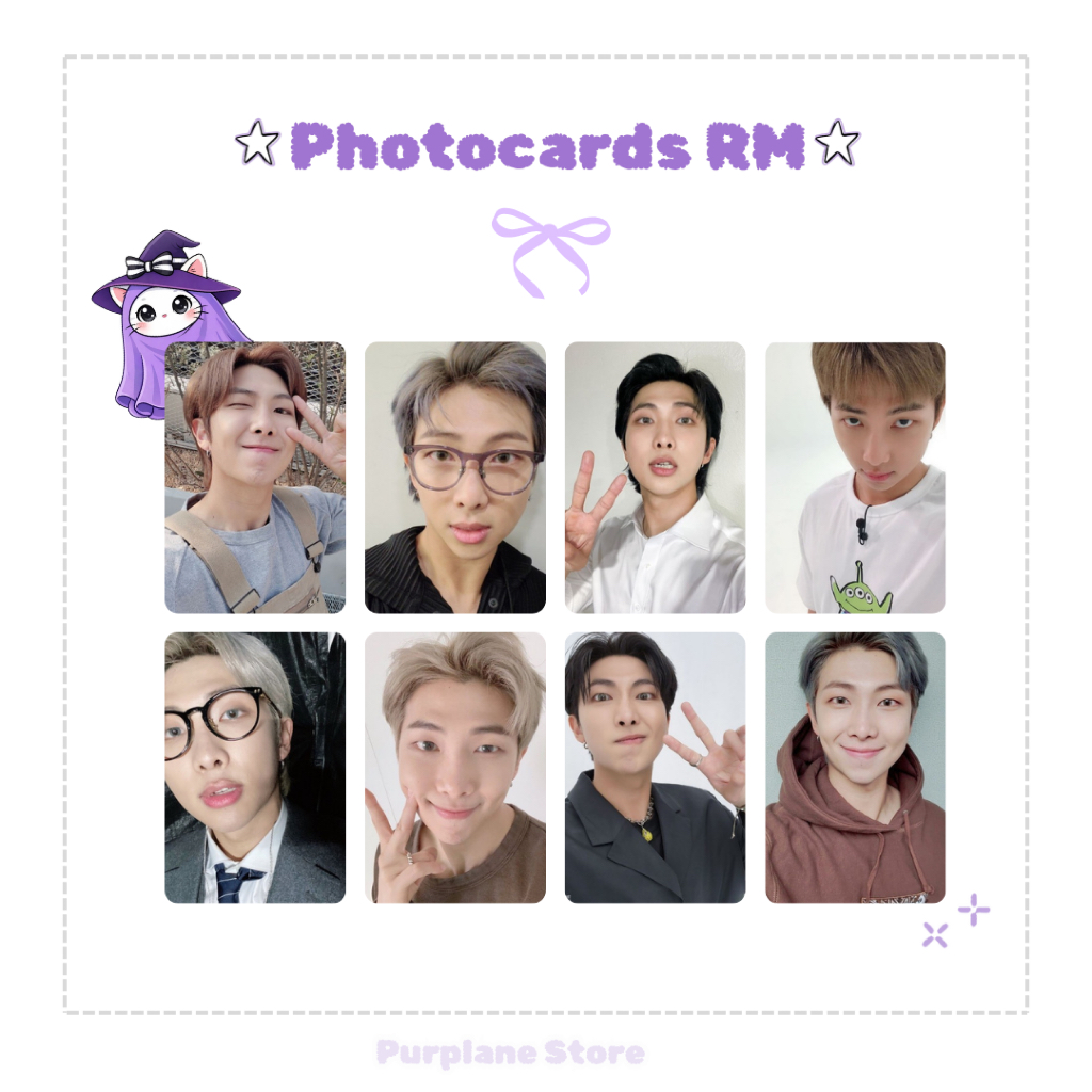 RM Namjoon Selca Photocards Fanmade Kpop em Oferta na Shopee