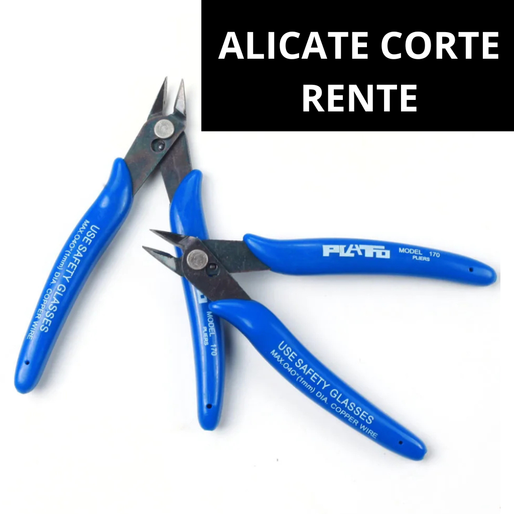 Alicate De Corte Rente E Corte Diagonal 5 Polegadas Profissional AR-0100