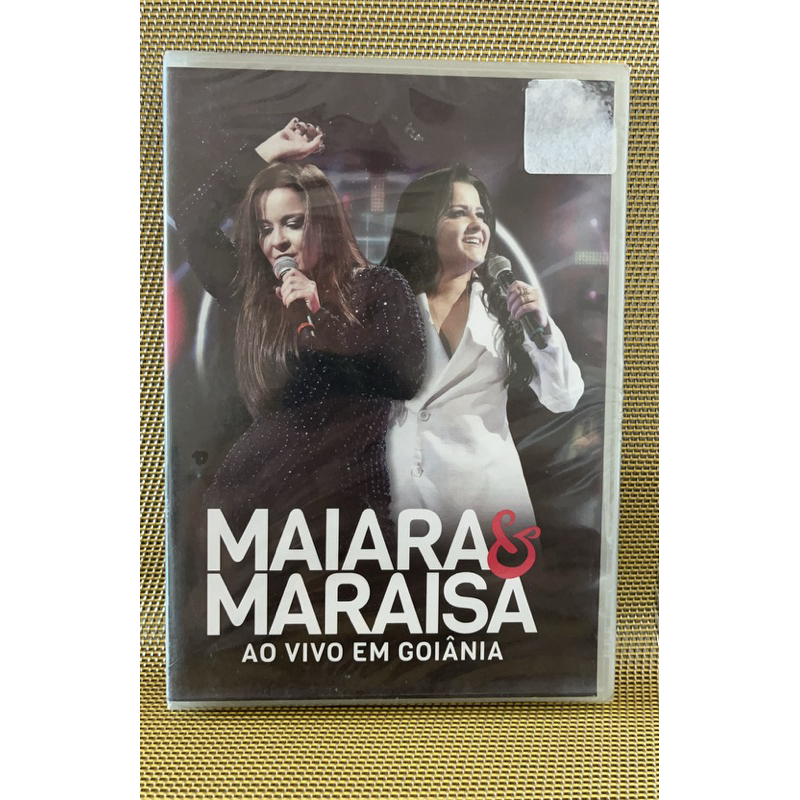DVD Maiara e Maraisa ao vivo em Goiânia LACRADO