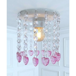 Lustre Plafoiner Coraçao - Varios Ambientes - Max Brilho