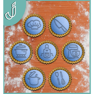 Carimbo / Marcador Tema Chá de Panela Confeitaria - para Brigadeiro / Docinhos de Festa - 7 Modelos em Oferta na Shopee