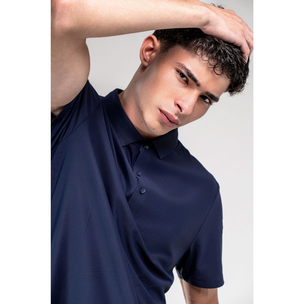 Camisa Polo Masculina PREMIUM Poliamida Tech | Toque Frio | Não Amassa | Conforto e Elegância Casual