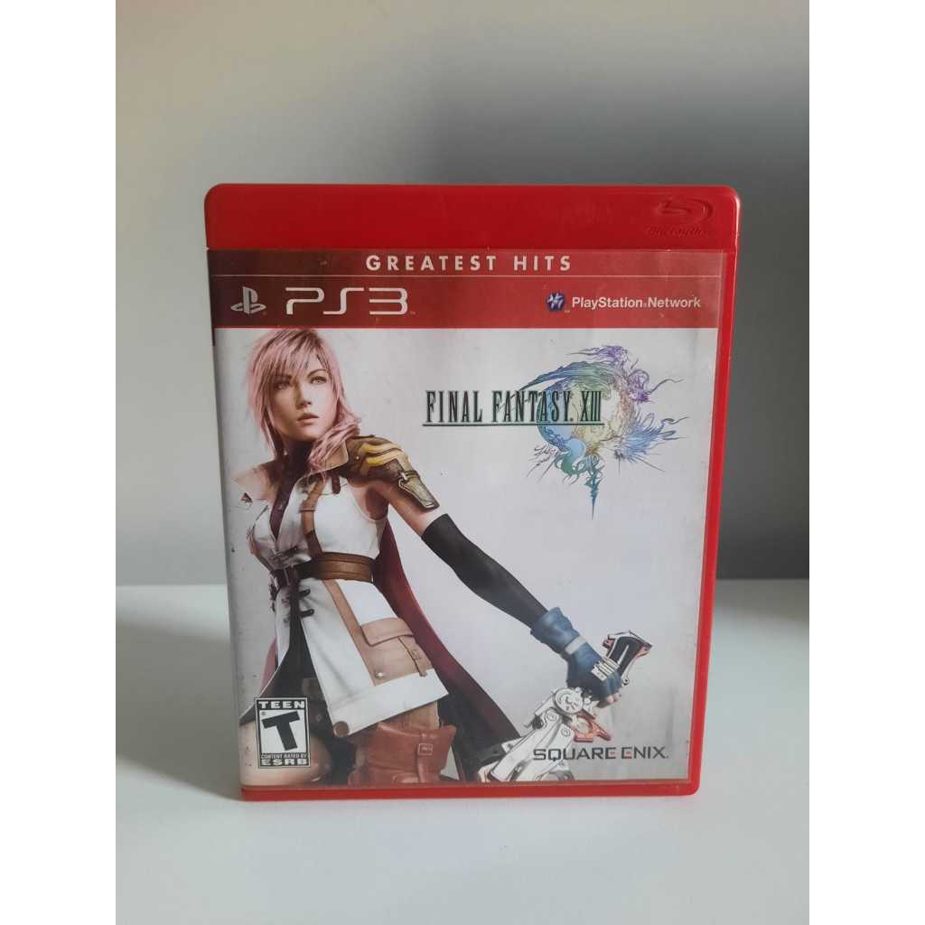 Final Fantasy XIII PS3 Mídia física