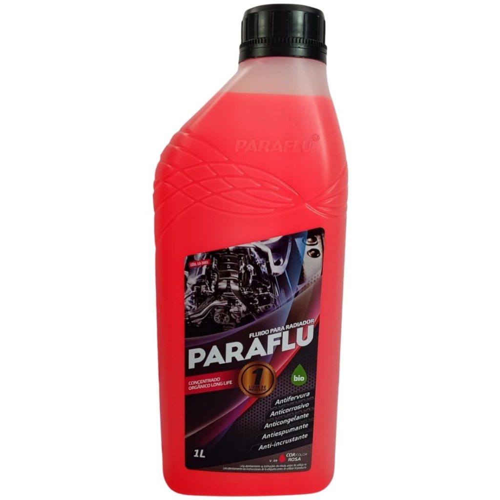 Aditivo Para Radiador Bio Fluido Concentrado Organico Long Life Rosa - Paraflu 10-3001