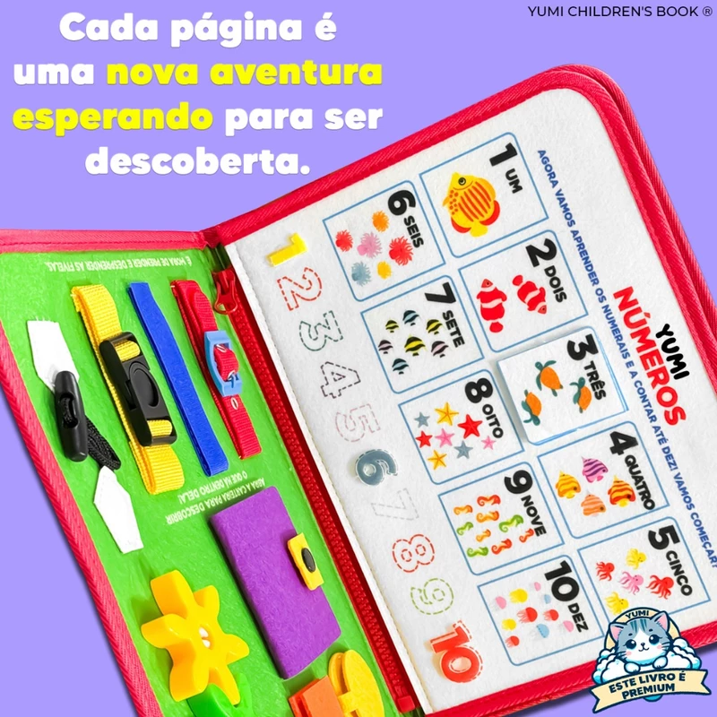 Livro Infantil Sensorial Montessori para Bebês e Crianças — foto 6
