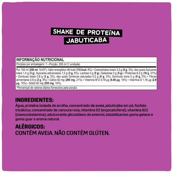 Super Shake Naveia Jabuticaba 250ml · foto 2