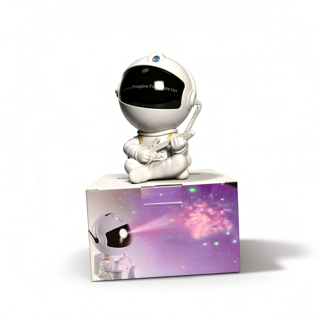 Astronauta Estrela de Segurar Astronauta Estrela de Projeção Quarto de Lâmpada Astronauta de Cabeceira Ornamentos Contro