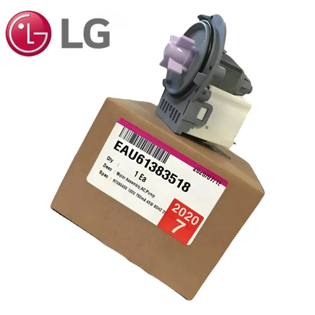 Bomba Drenagem Lavadora LG 120v Eau61383518
