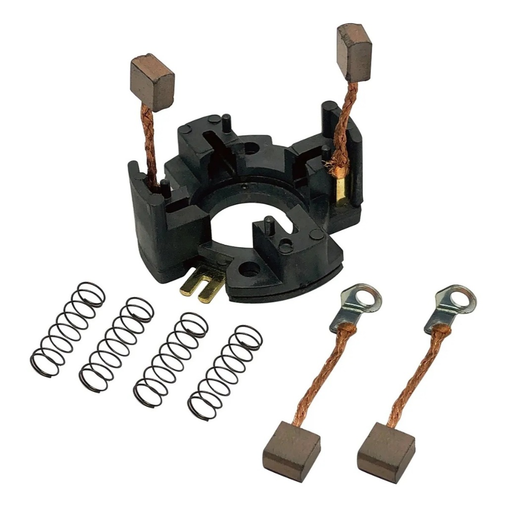 Kit Escovas Motor De Partida Suzuki Burgman 125i 2012 E/d - KATANA/INTRUDER/YES 125 Todas.