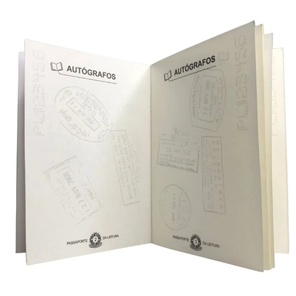 Passaporte da Leitura | Branco