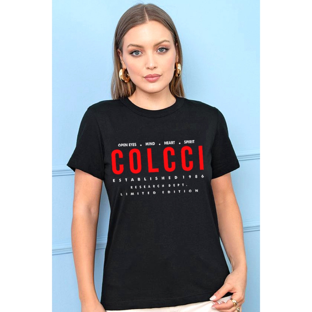 Camiseta Feminina Moda Urbana 100% Algodão Fio 30
