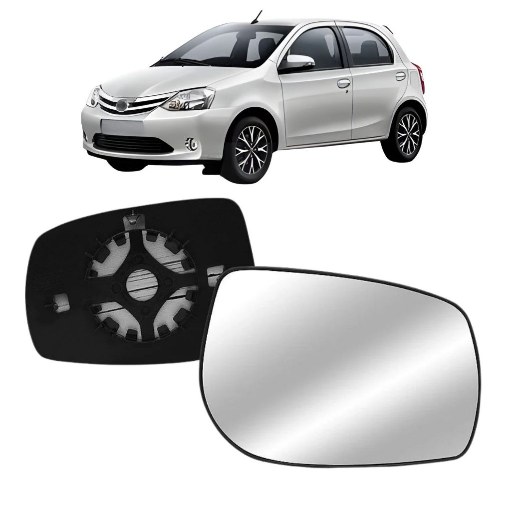 Refil Lente Retrovisor Etios 2011 a 2013 Com Base