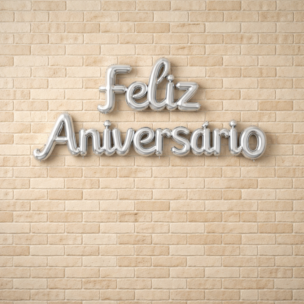 Kit Balão Metalizado Feliz Aniversario Decorativa Festa Aniversário Surpresa Decoração Enfeite Várias Cores em Oferta na Shopee