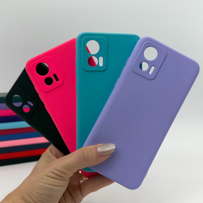 Capa Para Motorola Moto Edge 30 NEO Silicone Aveludada Capinha de Celular