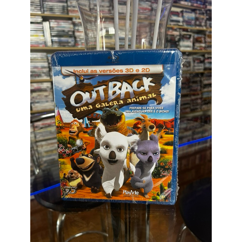 Blu-ray “Outback - Uma Galera Animal” - novo, lacrado
