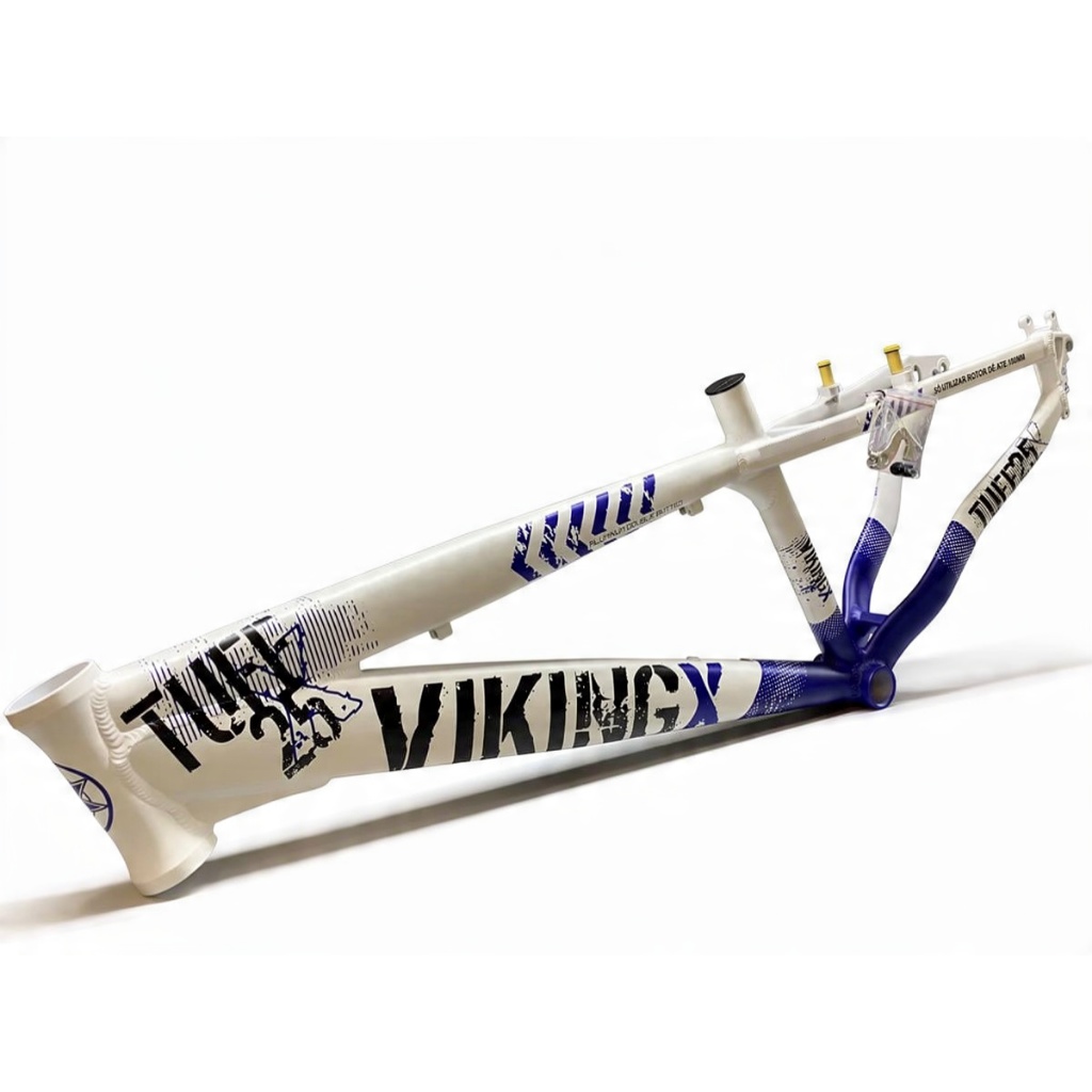 Quadro VikingX Tuff25 Aro26 Tamanho 13.5 - Branco Azul